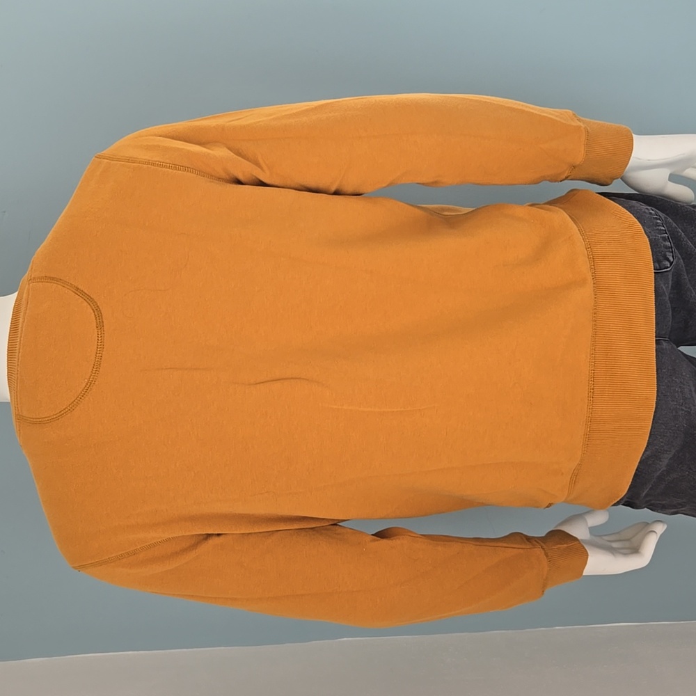 Goodfellow Men's Mustard Sweatshirt - Picture 3 of 4